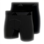 Boxers ergonomiques Adidas homme Active Flex Cotton lot 2
