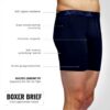 Boxer Homme Adidas Microfibre Ajusté Lot 3 Coupe Sportive
