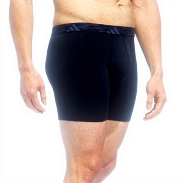 Boxer Homme Adidas Microfibre Ajusté Lot 3 Coupe Sportive