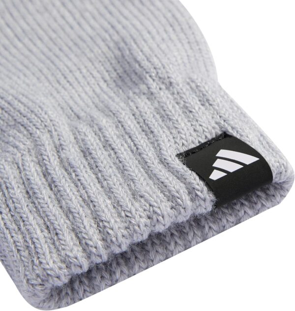 Bonnets adidas Glove Beanie Pack Mixte Gris Blanc-7