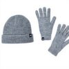 Bonnets adidas Glove Beanie Pack Mixte Gris Blanc