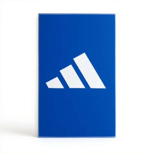 Serviette de sport Adidas Mixte Bandes Bleu Royal Blanc