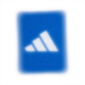 Serviette de sport Adidas Mixte Bandes Bleu Royal Blanc