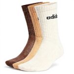 Chaussettes sport adidas Mixte Linear Crew 3 paires