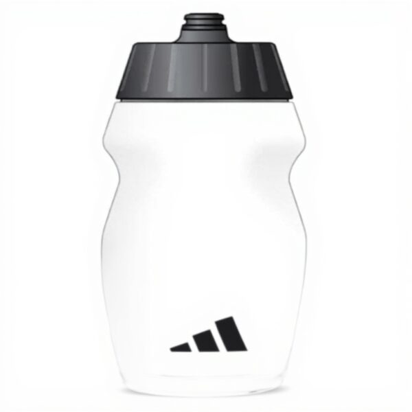 Bidon adidas 0,5L unisexe blanc noir cyclisme