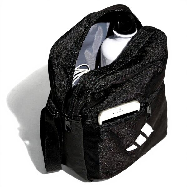 Sac banane adidas Unisex Compartimenté Essentials Noir Blanc