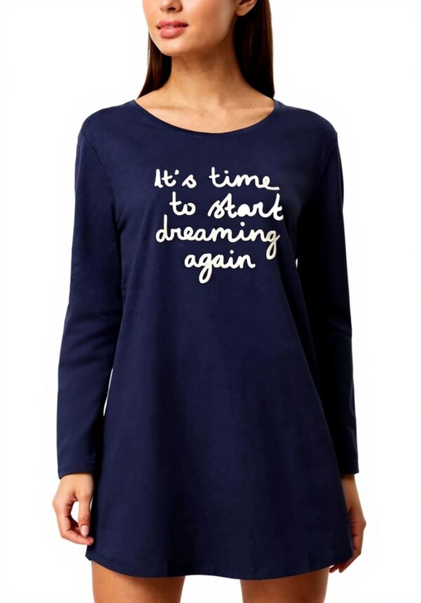 Chemise de nuit Triumph Femme Coton Manches Longues Confort