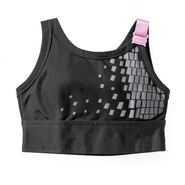Soutien-gorge réducteur TriAction noir confortable femme-3