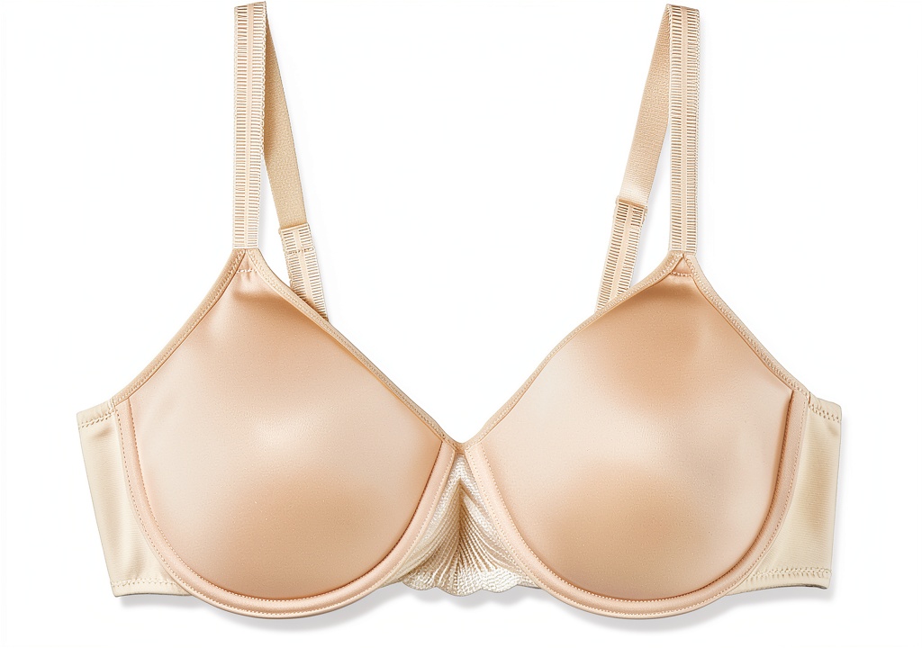 Femme portant le soutien-gorge Triumph My Perfect Shaper en Nude Beige