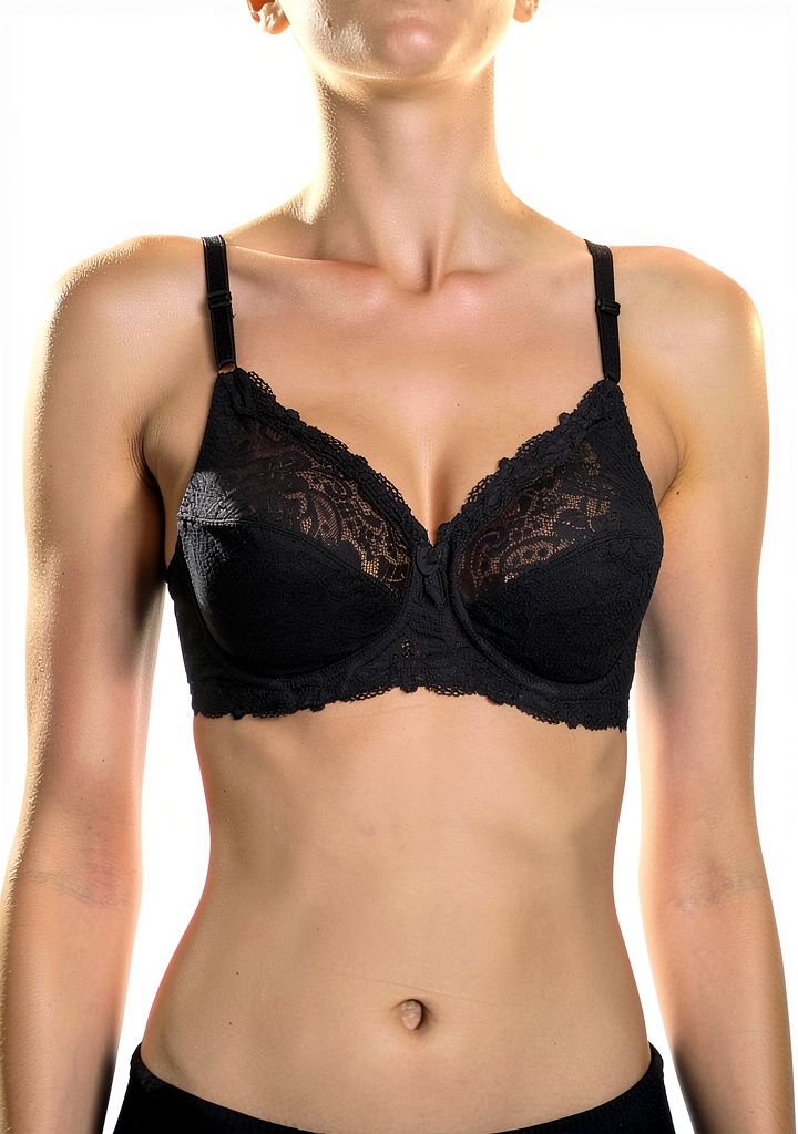 Soutien-gorge Triumph Compliment W X en noir sur fond neutre
