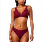 Soutien-gorge Triumph dentelle microfibre décolleté profond-0