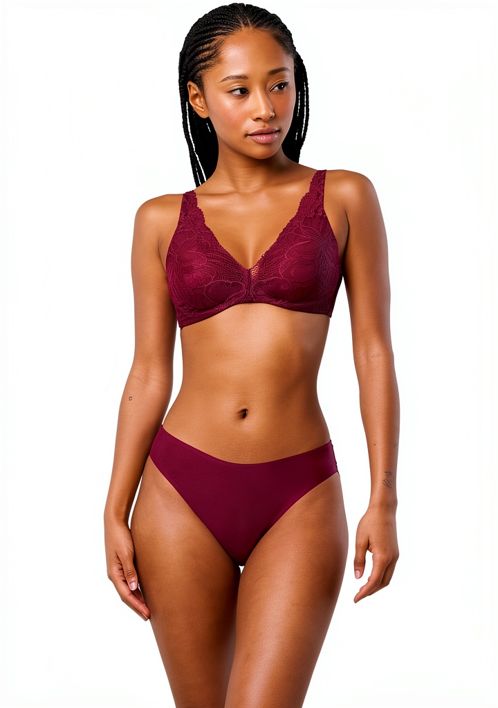 Femme portant le soutien-gorge Triumph en situation quotidienne