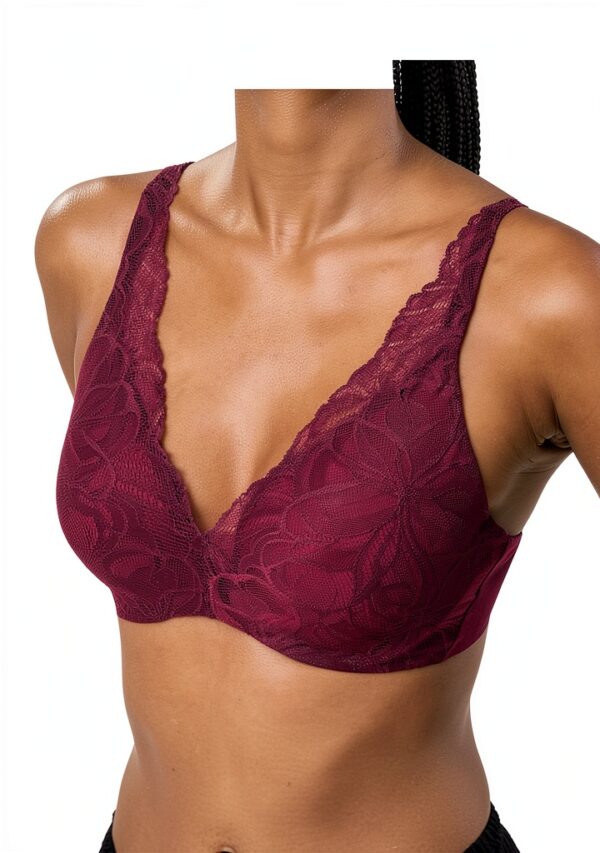 Soutien-gorge Triumph dentelle microfibre décolleté profond-2