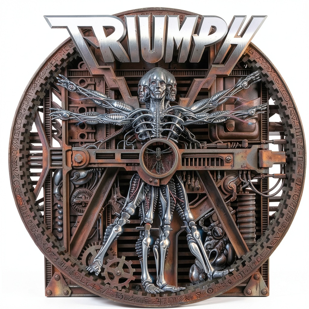 'Album Thunder Seven avec couverture artistique et détails du label'