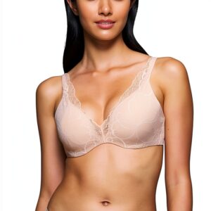Soutien-gorge Triumph dentelle microfibre décolleté profond-0
