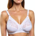 Soutien-gorge Triumph classique blanc coton doux-0