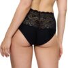 Culotte Triumph maxi microfibre noire femme-2