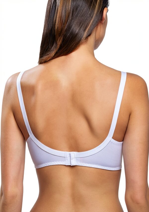 Soutien-gorge Triumph classique blanc coton doux-1