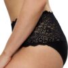 Culotte Triumph maxi microfibre noire femme-1