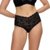 Culotte Triumph maxi microfibre noire femme-0