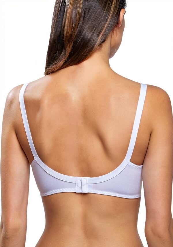 Soutien-gorge Triumph classique blanc coton doux-3