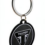 Porte-clé Retro Design Vintage 4 cm Triumph acier-0