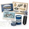 Aimants Nostalgic-Art Frigo 9 pièces Design rétro moto Fer-blanc-3