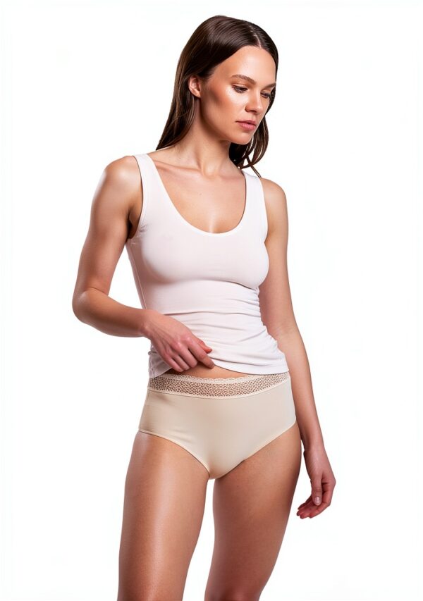 Triumph Culotte Femme Noir & Skin Taille L à XL Confort Premium-6