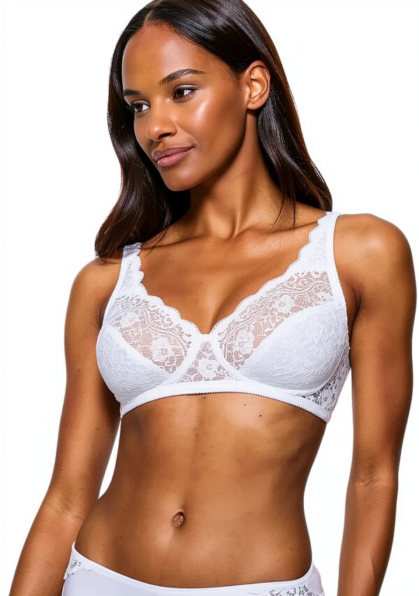 Soutien-gorge Triumph Classic Blanc 110E Confort Premium-5