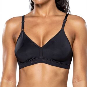 Triumph Soutien-gorge Classique Femme Noir 100B - Confort et Soutien-0