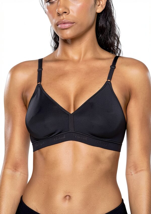 Triumph Soutien-gorge Classique Femme Noir 100B - Confort et Soutien-0