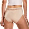 Triumph Culotte Femme Skin XL – Coton Bio et Dentelle Recyclée-1