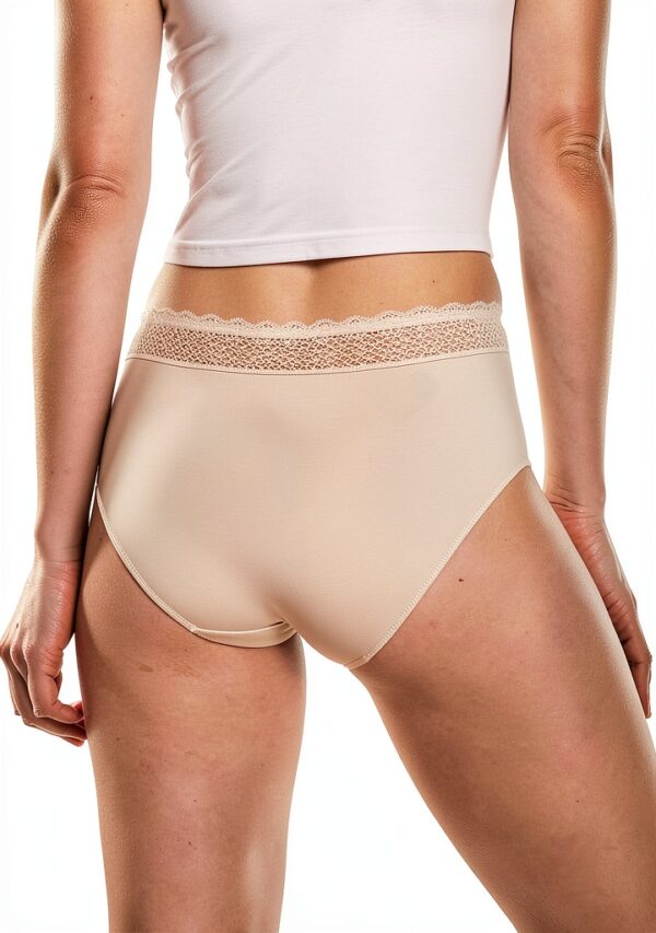 Triumph Culotte Femme Skin XL – Coton Bio et Dentelle Recyclée-1