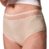 Triumph Culotte Femme Skin XL – Coton Bio et Dentelle Recyclée-2