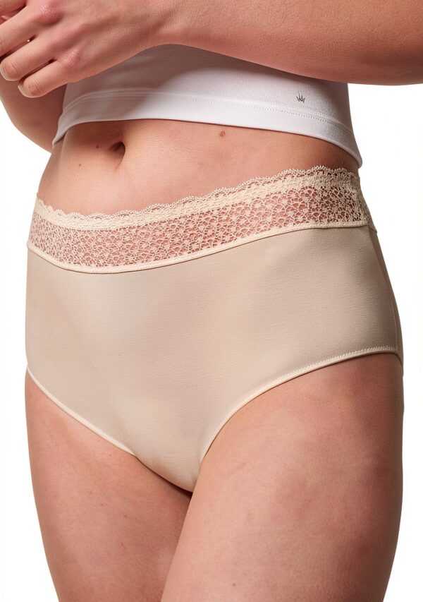 Triumph Culotte Femme Skin XL – Coton Bio et Dentelle Recyclée-2