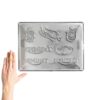 Plaque métallique vintage Triumph 30x40 cm Décoration murale prepercée-1