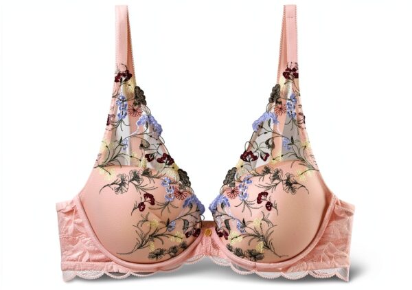 Soutien-gorge Triumph 10219831 modèle Nude et Gris, confort durable-3