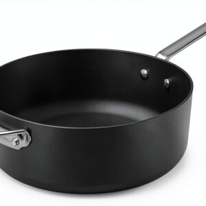 Grande braisière TechnIQ Sauteuse 30 cm fonte d’aluminium Stratanium+-0
