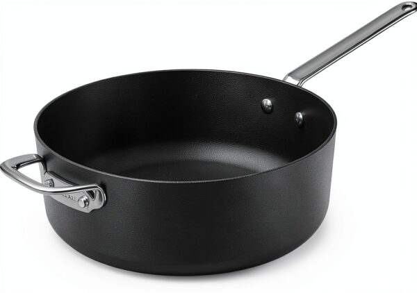 Grande braisière TechnIQ Sauteuse 30 cm fonte d’aluminium Stratanium+-0