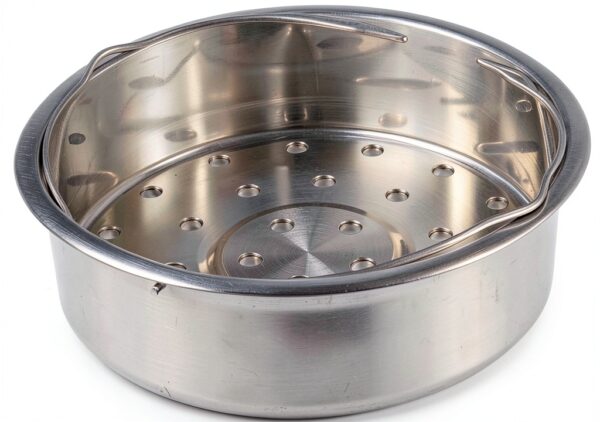 Scanpan Panier vapeur en acier inoxydable Argenté 20 cm 21 cm 22 cm 20 cm 20 cm-0