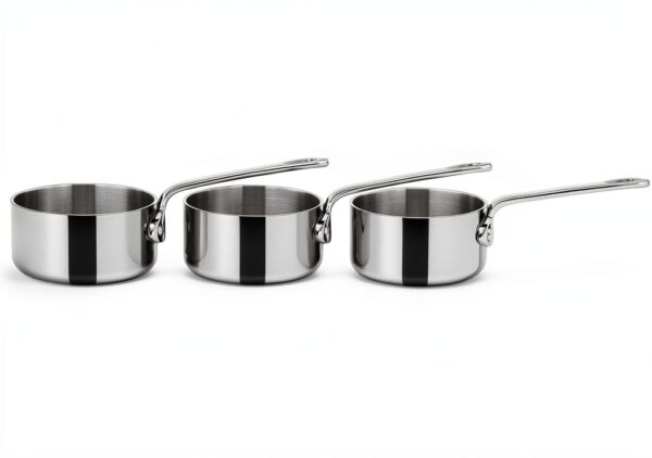 Casserole Scanpan 11000300 MINI Set 3 pièces Acier Maitre D 30 cm-0