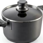 Faitout Scapan 30001200 en fonte d'aluminium noir 3 L de 34 cm-0