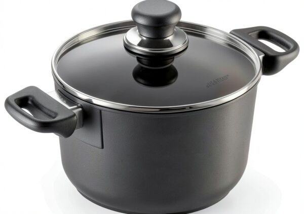 Faitout Scapan 30001200 en fonte d'aluminium noir 3 L de 34 cm-0