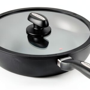 Sauteuse Scanpan IQ 28 cm noir – aluminium recyclé, induction-0