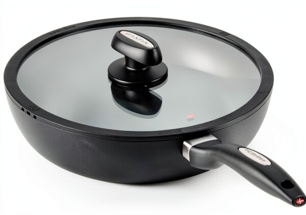 Sauteuse Scanpan IQ 28 cm noir – aluminium recyclé, induction-0