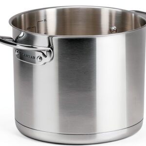 Marmite Scapant 22 cm sans couvercle inox 18/10 6,8 L polie-0