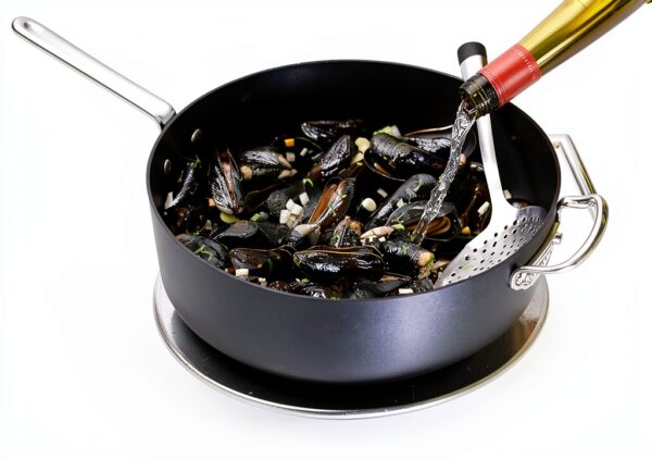 Grande braisière TechnIQ Sauteuse 30 cm fonte d’aluminium Stratanium+-3