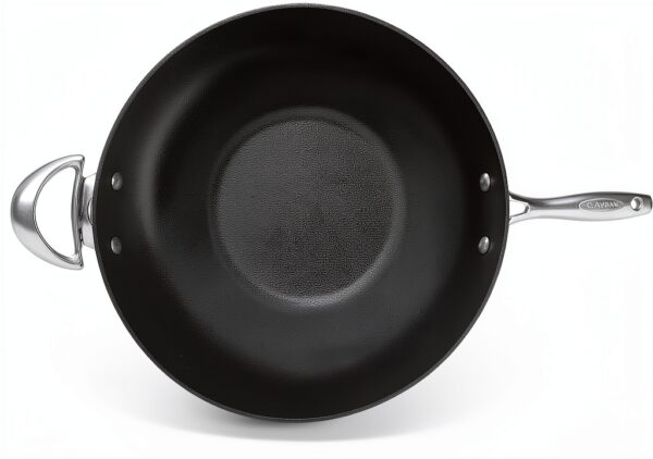 SCANPAN HaptIQ Wok en acier inoxydable et aluminium 31,8 cm-2