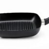 Scanpan IQ Grill antiadhésif 18,3 cm noir mat pour viande et grillades-1