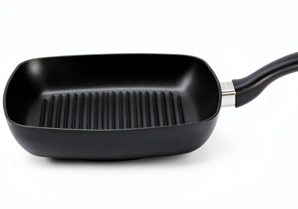 Scanpan IQ Grill antiadhésif 18,3 cm noir mat pour viande et grillades-1